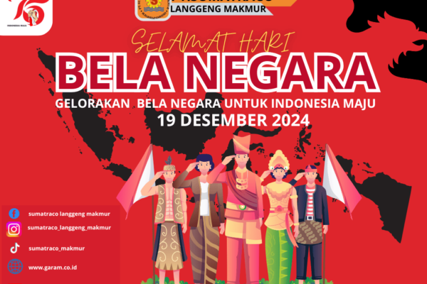 Memperingati Hari Bela Negara ke-76, PT Sumatraco Langgeng Makmur Gelar Upacara Khusus