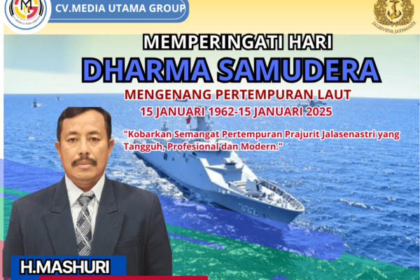 Memperingati Dharma Samudera, CV. Media Utama Group Kenang Pertempuran Laut Aru 1962